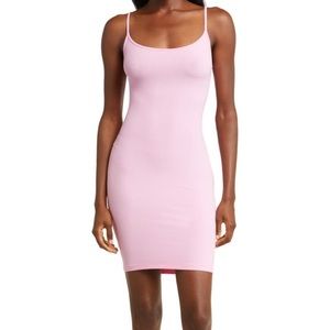 skims lounge rib dress xxs